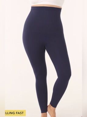 Shapermint Essentials High-Waisted Shaping Leggings - NAVY